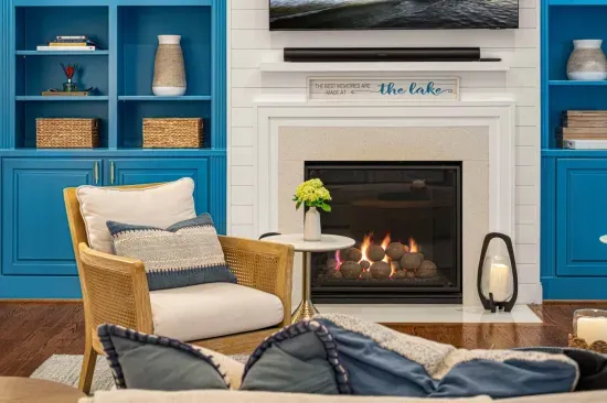 Relax with the family and watch a movie or the big game in our gorgeous living room.