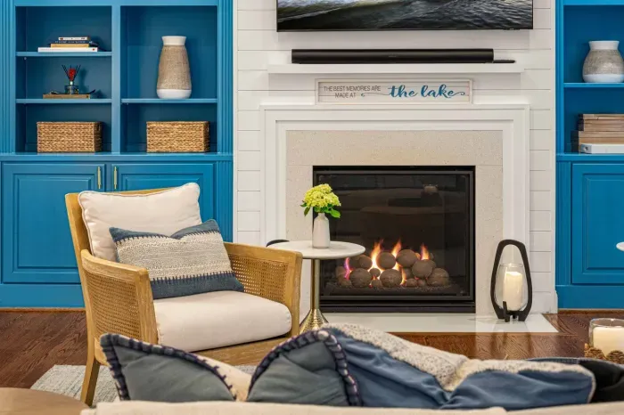 Relax with the family and watch a movie or the big game in our gorgeous living room.