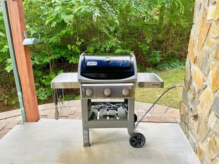 We have a new propane gas grill for you you cook up some steaks, burgers or whatever you’d like.