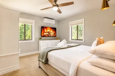 Watch the TV from the comfort of your own blankets.