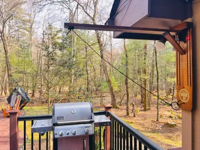 Complimentary firewood and outdoor grilling ready for your stay