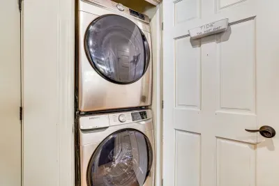 Washer and Dryer located on ground floor