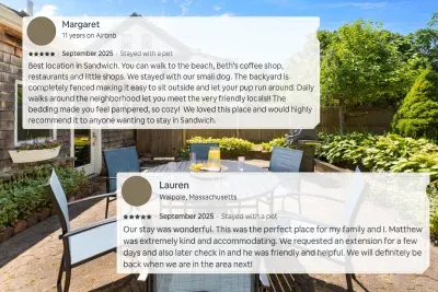 We strive to make every guest feel at home, and seeing reviews like these makes it all worth it. Huge thanks to our guests for their continued support and for taking the time to share their experience!