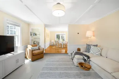 Enjoy the seamless flow between our comfortable living room and inviting dining area. It's the perfect open space for connecting and making memories.