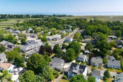 These aerial shots really capture the neighborhood's charm.