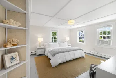 Enjoy extra comfort all summer long with this room's dedicated AC unit.