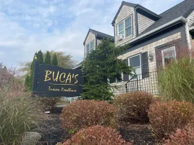 Buca's Tuscan Roadhouse steps from house