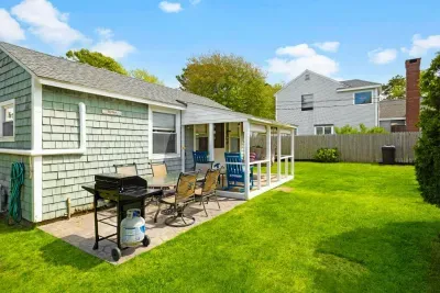 Enjoy the gas BBQ grill and dedicated outdoor space, perfect for gathering and making memories with your family.