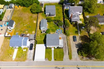 Aerial property layout