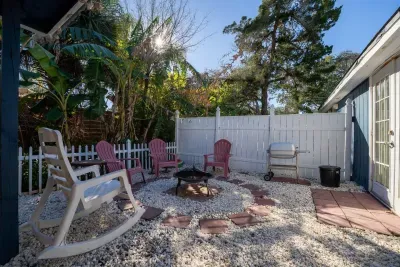 Ready for grilling and s'mores! Your perfect outdoor hangout spot.