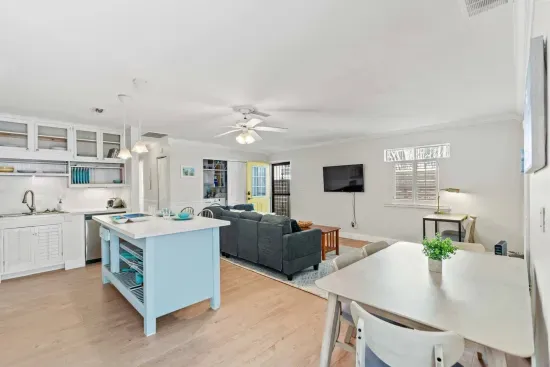 Great space to spend quality time after a day at the beach!