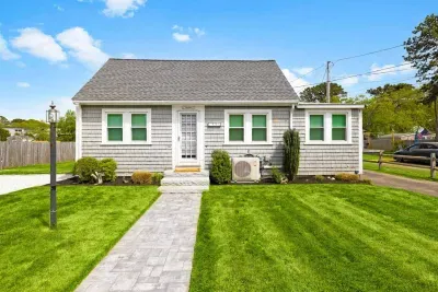Welcome! Here's a photo showcasing our inviting front door.