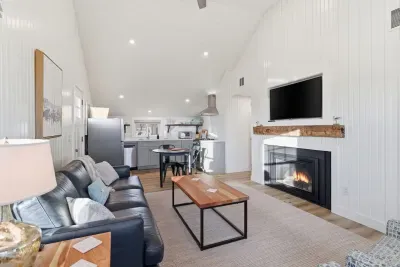 Making Memories, One Cozy Night at a Time. Fireplace on, Smart TV ready, and plenty of games and books for family time. This is where you truly unwind together.