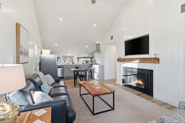 Making Memories, One Cozy Night at a Time. Fireplace on, Smart TV ready, and plenty of games and books for family time. This is where you truly unwind together.