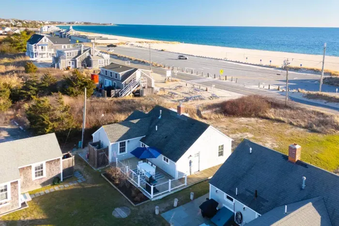 Stop dreaming and start living! Our cottage is perched directly across from the beach. Forget long walks with beach gear; your quick, effortless access to the water means more time for relaxation and sunset strolls.