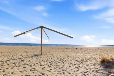 A beautiful day at the beach.