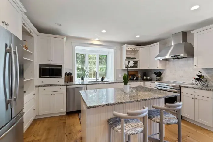 Our fully equipped kitchen provides everything you'll need.