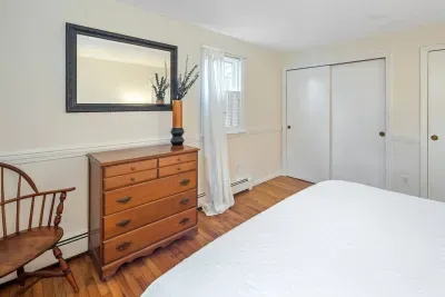 Unpack and settle in! This King room features a full dresser, closet space, and a new Smart TV for cozy nights in.