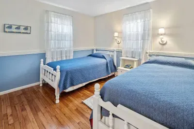 Ideal for friends or kids! Offers two separate Twin beds and is located conveniently on the first floor near the main living areas