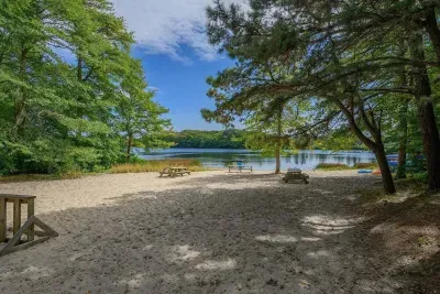 Experience pondside living at its best. Grab the kayak paddles and enjoy a peaceful afternoon on the crystal-clear waters of Greenland Pond.