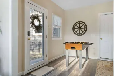 Get ready for some classic, fast-paced stick foosball action!