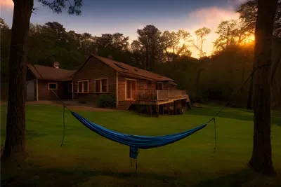 Breathe in the woods, exhale the stress. Sunset views and soul-soothing naps included