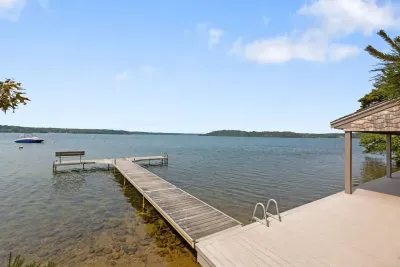 Waterfront living at its best.