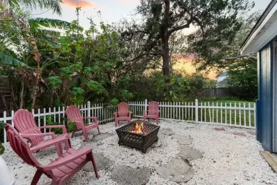 Backyard unit B area