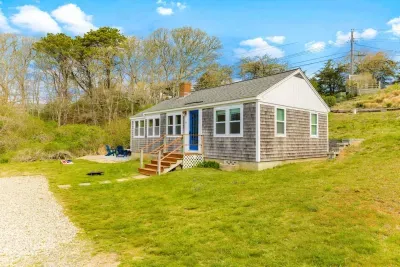 Take a look at the charming exterior of the house.