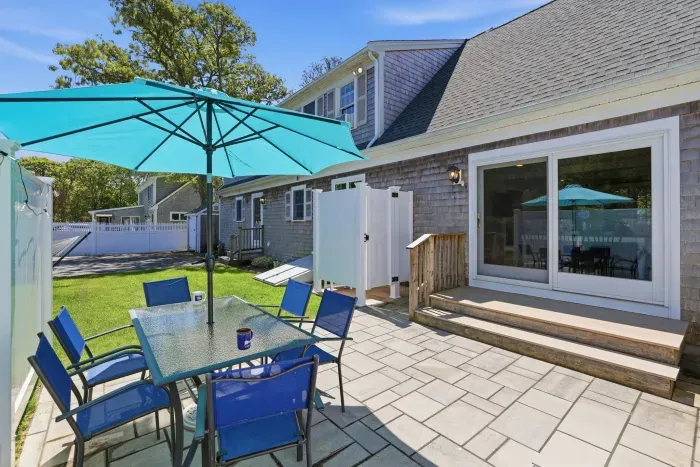 Your secret garden oasis. Soak up the warm morning rays or host a relaxed alfresco dinner in a beautifully secure, private space where the kids or pups can play safely on the grass.
