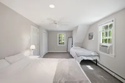 Perfect for late-night whispers and lazy mornings together. A bright, wonderfully open retreat where everyone gets a cozy spot to unwind without ever feeling crowded.