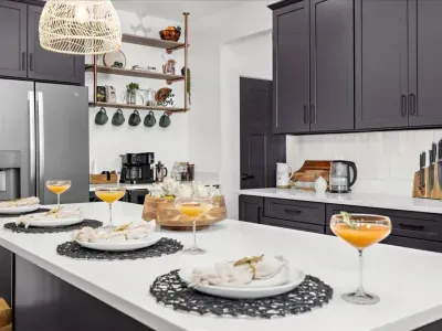 Our open concept kitchen is perfect for entertaining and hosting events which create everlasting memories!