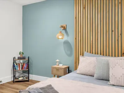 Basement king mattress bedroom for comfortable, spacious sleeping arrangements for all!