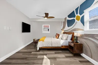 Additional master bedroom photo.