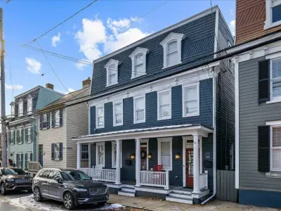 Located on Prince George Street in the Historic District of Annapolis Maryland.