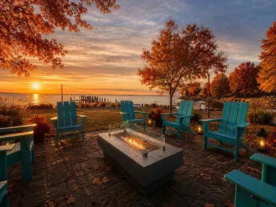 Waterfront Sunset Retreat with Swim Spa w/ beach - image 194 of 196