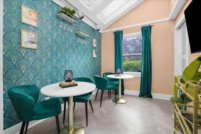 Grab a cocktail and relax with friends in our speak easy room!