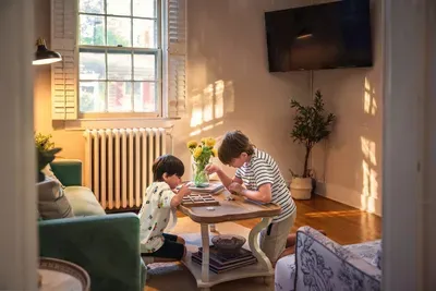 Plenty of space for everyone and something to do for guests of all ages!