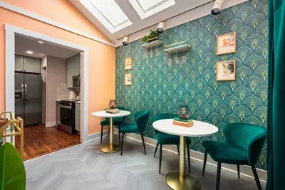 Watch a local NAVY game or chat with friends and family in the speak easy room just off of the kitchen.