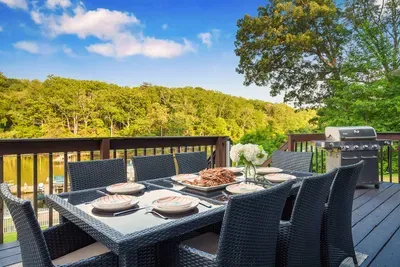 Take full advantage of this amenity rich property with outdoor dining for 8 on the private back deck!