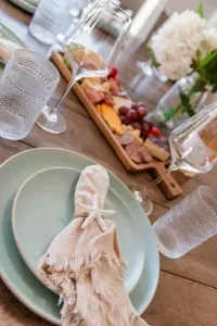 Make yourself a stunning charcuterie board and enjoy all that this house has to offer.