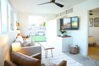 Hillside Hideaway II ~ Living Room Opens On To Terrace