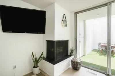 Hillside Hideaway I ~ Fireplace is decorative only