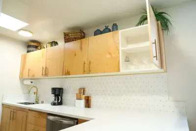 Hillside Hideaway II ~Martini glasses & cocktail shaker to make your favorite drink