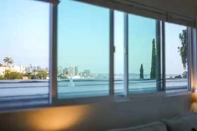 Hillside Hideaway II ~ View from Living Room to the San Diego Skyline