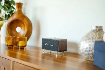 Hillside Hideaway II ~ Bluetooth speaker to play all your favorite tunes or podcasts