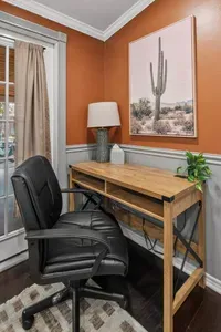 Dedicated workspace in Bedroom 2