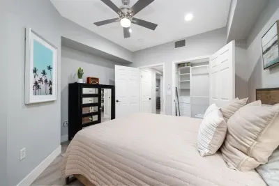 Bedroom has a recently added Smart TV (not shown in photo)