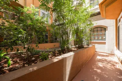 Outside off the patio