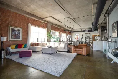 View from Balcony to Living Room